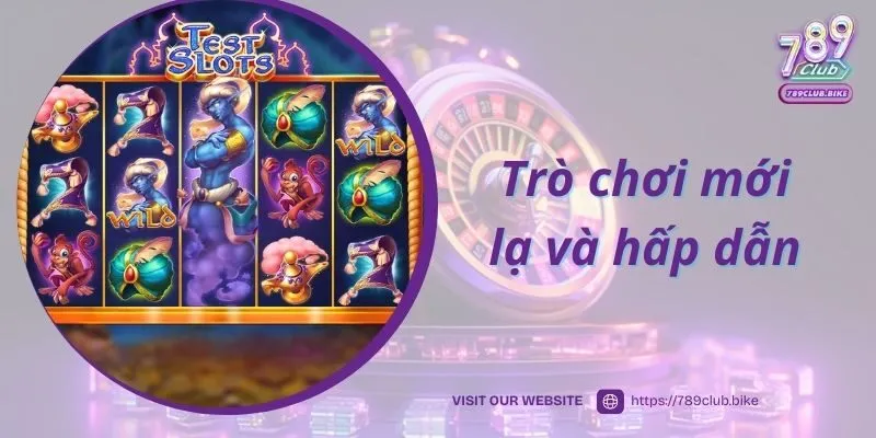 Trò chơi Aladdin Slots 789Club mới lạ và hấp dẫn